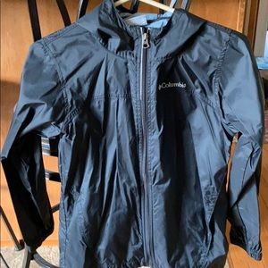 Youth Columbia rain jacket.